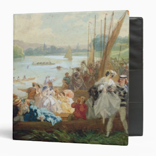 A Regatta at Asnieres during the Second Empire Binder