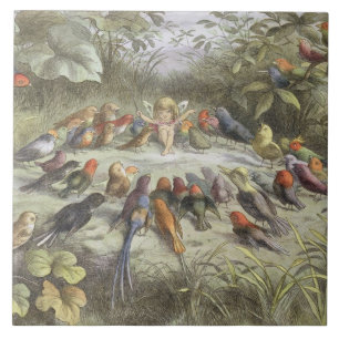 A Rehearsal in Fairy Land, illustration from 'In F Tile