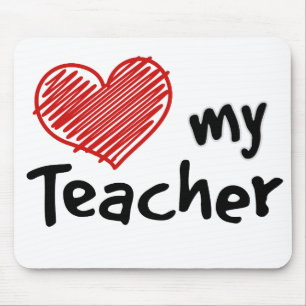A Reminder Love My Teacher Mouse Pad