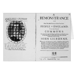 A remonstrance by the Levellers
