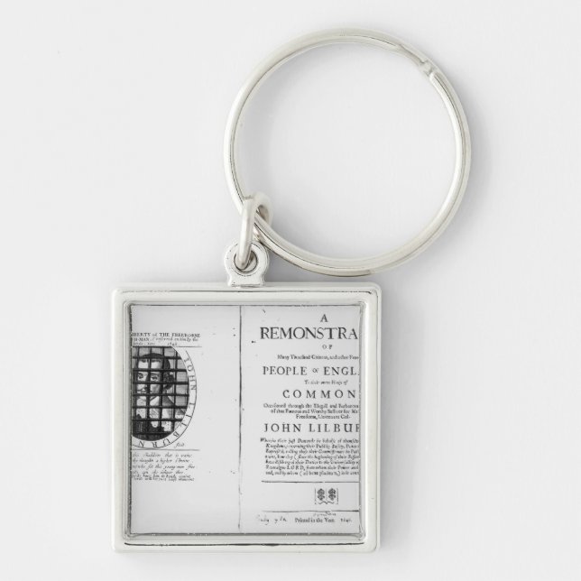 A remonstrance by the Levellers Keychain (Front)