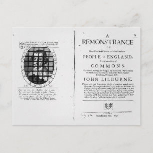 A remonstrance by the Levellers Postcard