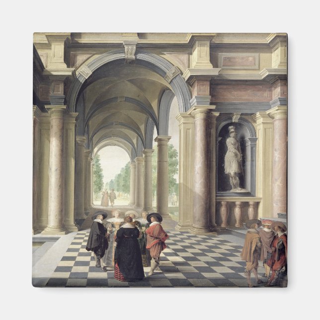 A Renaissance Hall Magnet (Front)