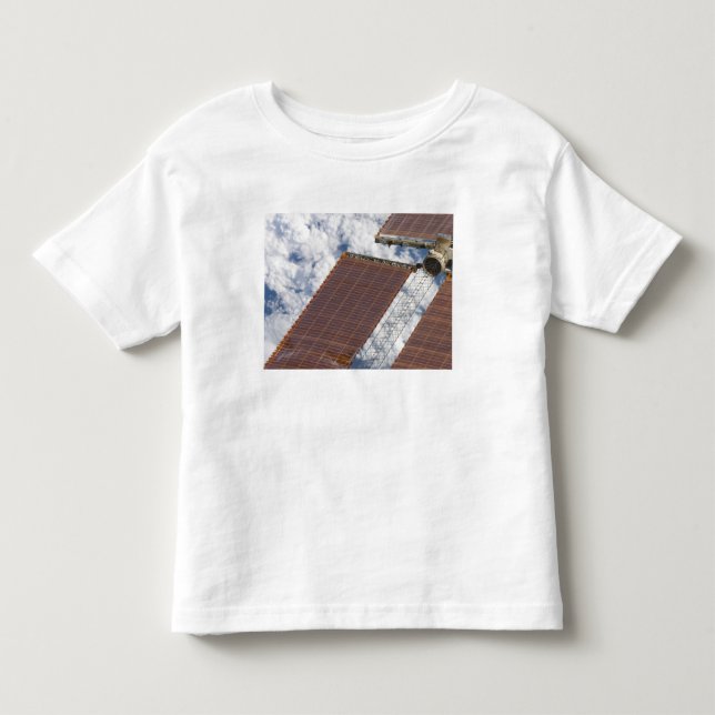 A repaired solar array toddler t-shirt (Front)