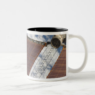 A repaired solar array Two-Tone coffee mug