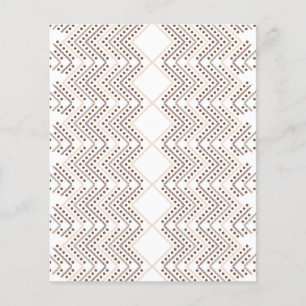 A repeating geometric pattern with diamond shapes  flyer
