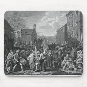 A Representation of the March of the Guards Mouse Pad