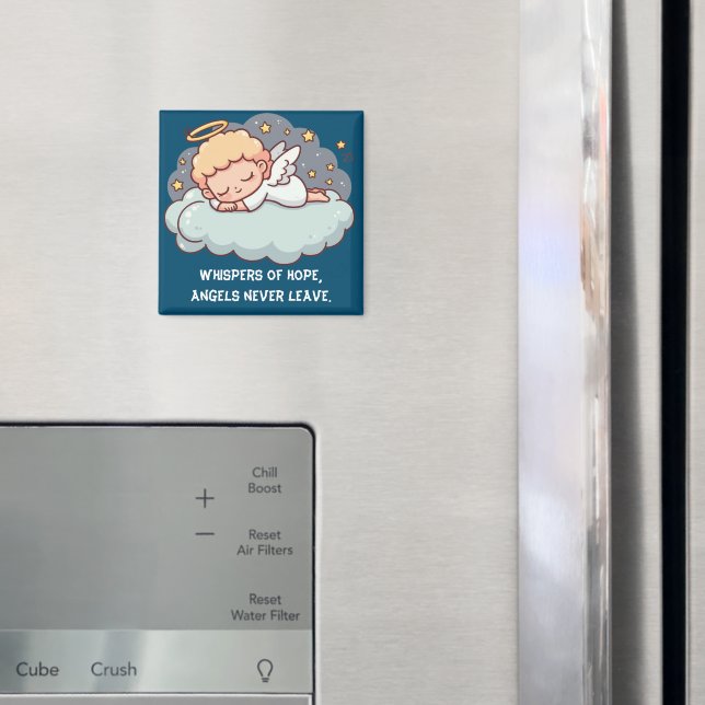 A Resting Angel  Magnet (In Situ (Fridge))