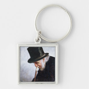 A Retired Sea Captain from Massachusetts, 1879 Keychain