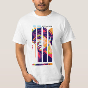 A retro-inspired tribute to Mick Jagger — timeless T-Shirt