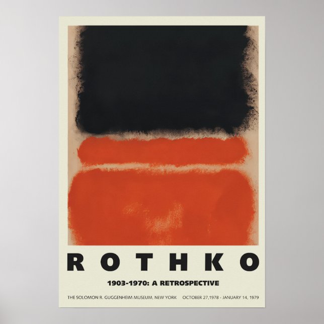 A Retrospective 2 Poster (Front)
