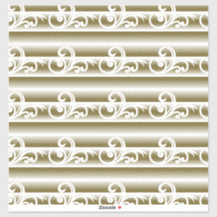 A richly coloured rug features a symmetrical geome