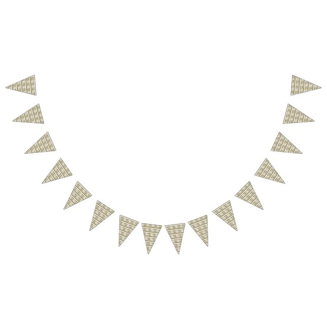 A richly coloured rug features a symmetrical geome bunting flags (All)