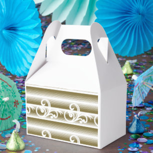 A richly coloured rug features a symmetrical geome favor box