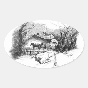 A Ride Through Central Park Sticker