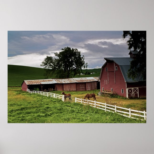 A ride through the farm country of Palouse 4 Poster (Front)