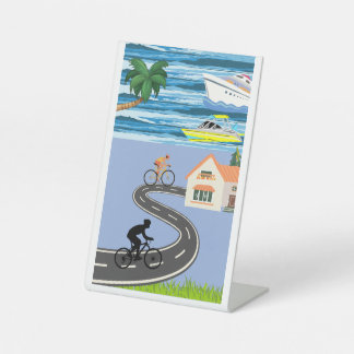 A Ride to Remembe Pedestal Sign