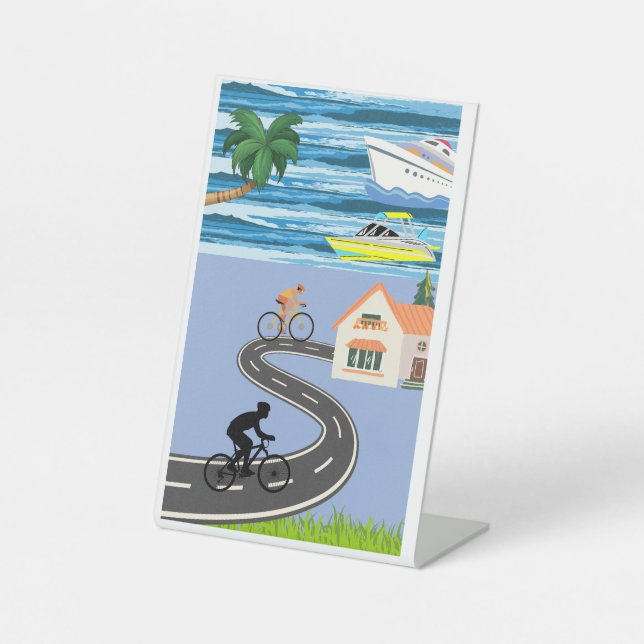 A Ride to Remembe Pedestal Sign (Front)
