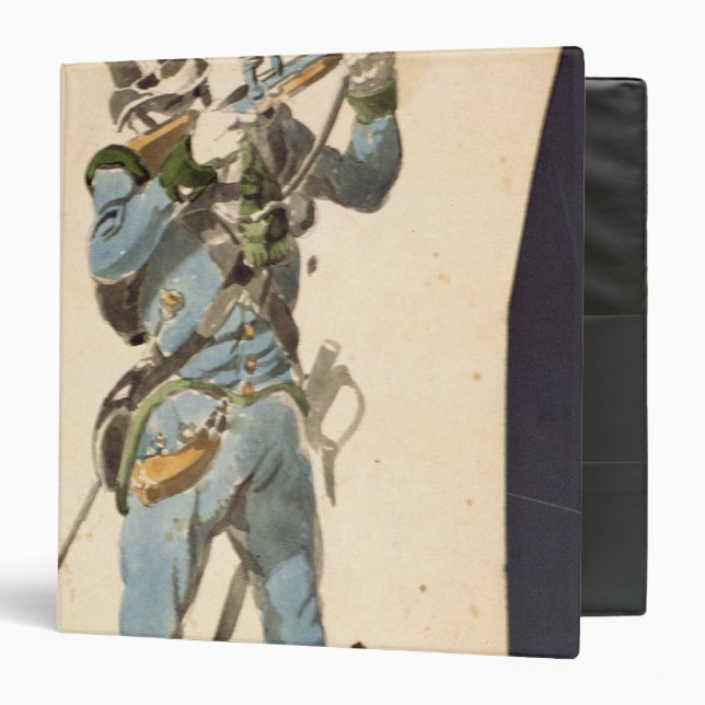 A Rifleman of the Austrian Jaegers Binder (Front/Inside)