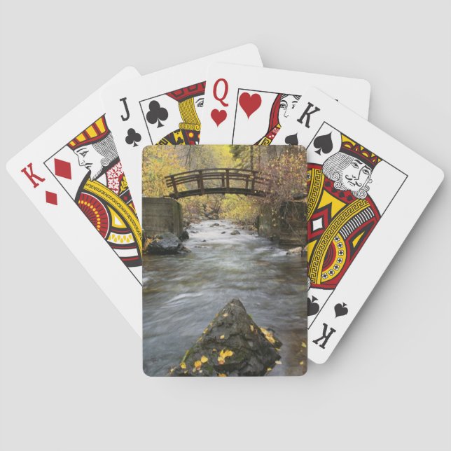 A River Running Through American Fork Canyon Playing Cards (Back)
