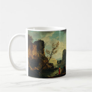 A River with Fishermen by Joseph Vernet  Coffee Mug