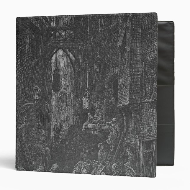 A Riverside Street, from 'London, a Binder (Front/Inside)