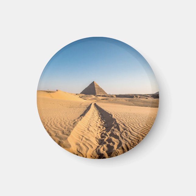 A road to the pyramid magnet (Front)