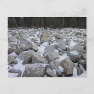 A rocky road can be beautiful postcard