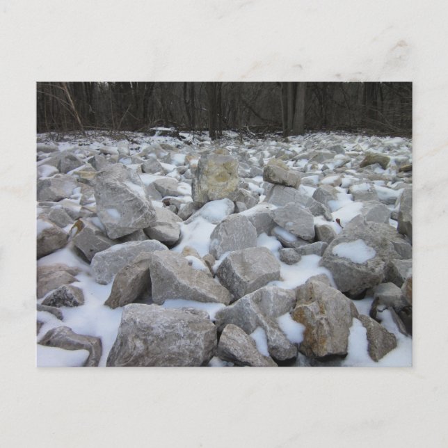 A rocky road can be beautiful postcard (Front)