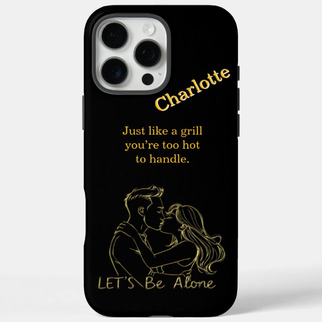A romantic moment captured on a custom Case-Mate iPhone case (Back)