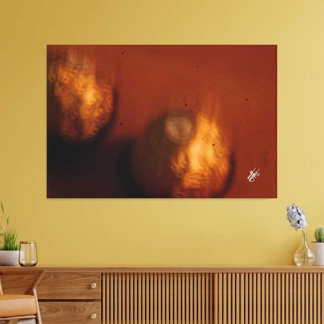 A Romantic Night Canvas Print (Insitu(LivingRoom))