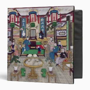 A Room in the House of Mr. Kong, a Peking Merchant Binder