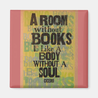 A Room Without Books Magnet