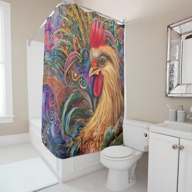 A Rooster's Enduring Gloriousness (In Situ)