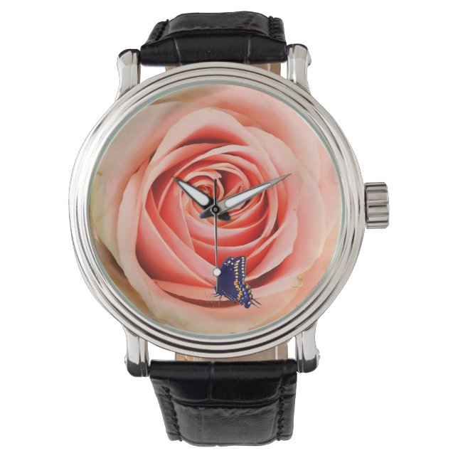 A rose and a butterfly watch (Front)