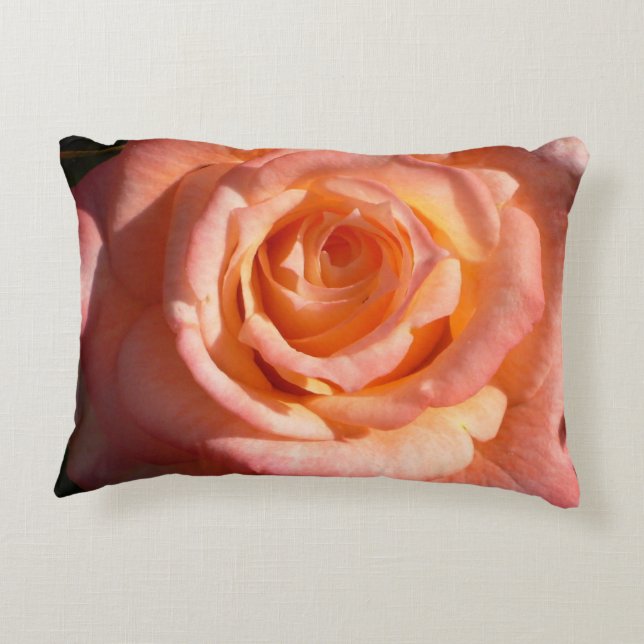 A Rose by Any Other Name Decorative Pillow (Back)