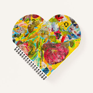 A Rose By Any Other Name heart-shaped notebook