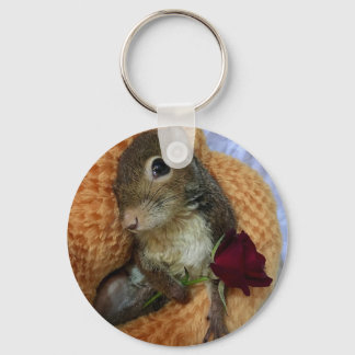 A rose for you keychain
