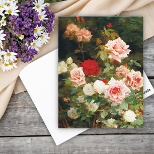 A Rose Garden (1902) Postcard