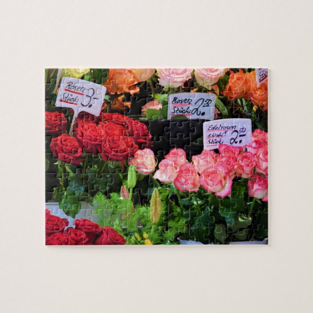 A Rose is a Rose is a Rose - 8x10 - 110 pcs. Jigsaw Puzzle (Horizontal)