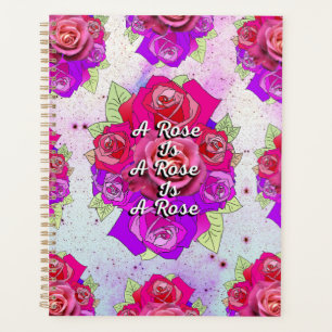 A Rose is a Rose is a Rose Planner