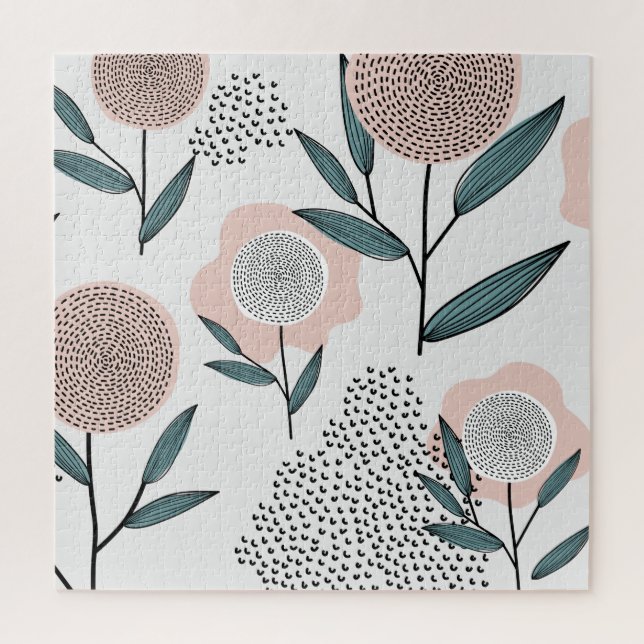 A rose jigsaw puzzle (Vertical)