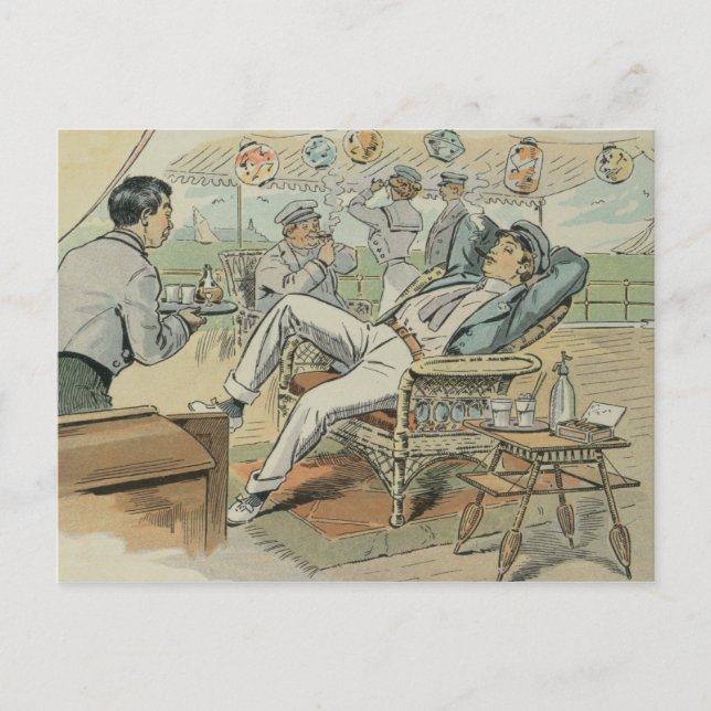 A Rough Sea Cruise Postcard (Front)