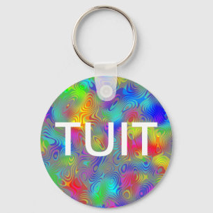 A ROUND TUIT KEYCHAIN