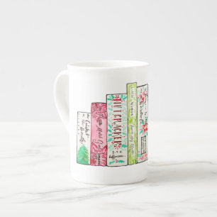 A Row of Holiday Classics Bone China Mug
