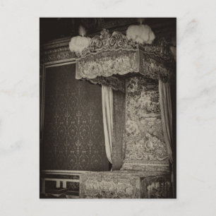 A royal bedchamber, Château Versailles Postcard