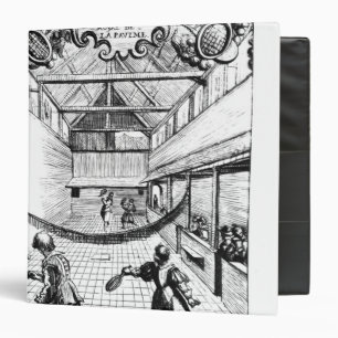 A Royal Game of Tennis in the Jeu de Paume Binder