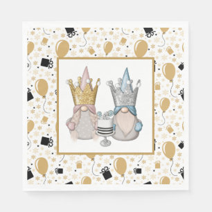 A Royal Gnome Celebration Napkin