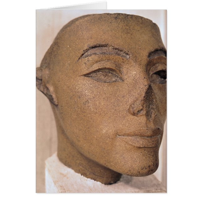 A royal head, possibly of Nefertiti, from (Front)