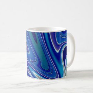 A S plash of Blue Coffee Mug